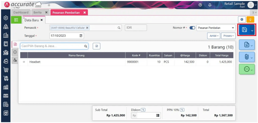 Purchase Order Pengertian Manfaat Dan Cara Membuat