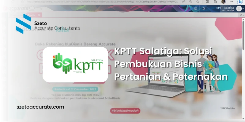 KPTT Salatiga - Solusi Pembukuan Bisnis Pertanian & Peternakan