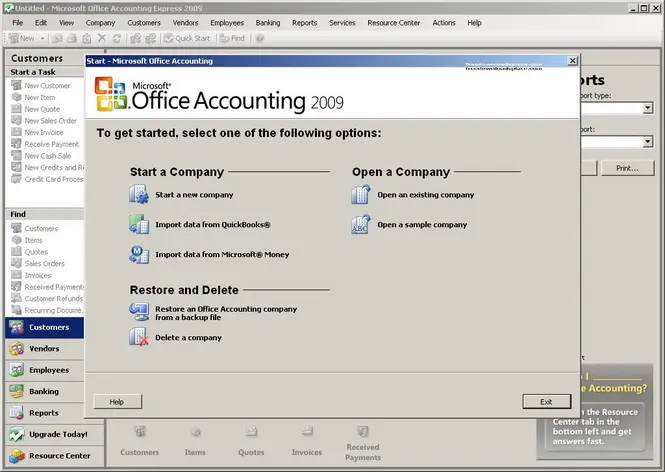 Microsoft Office Accounting Express