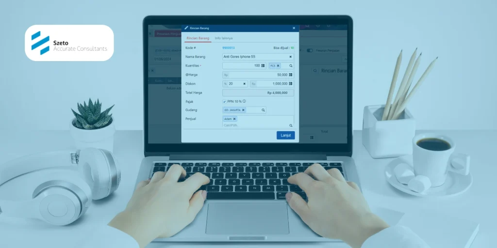 Cara Input Data Penjualan Harian di Accurate Online