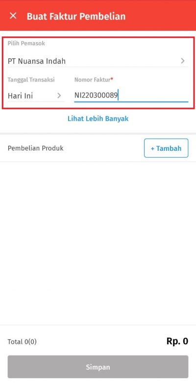 Cara Input Transaksi Pembelian Barang di Accurate Lite