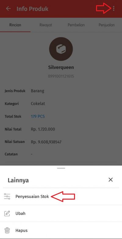 Cara Input Transaksi Penyesuaian Stok di Accurate Lite