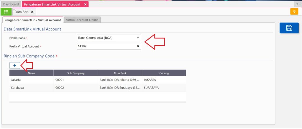 Cara Input Transaksi Virtual Account BCA di Accurate Online