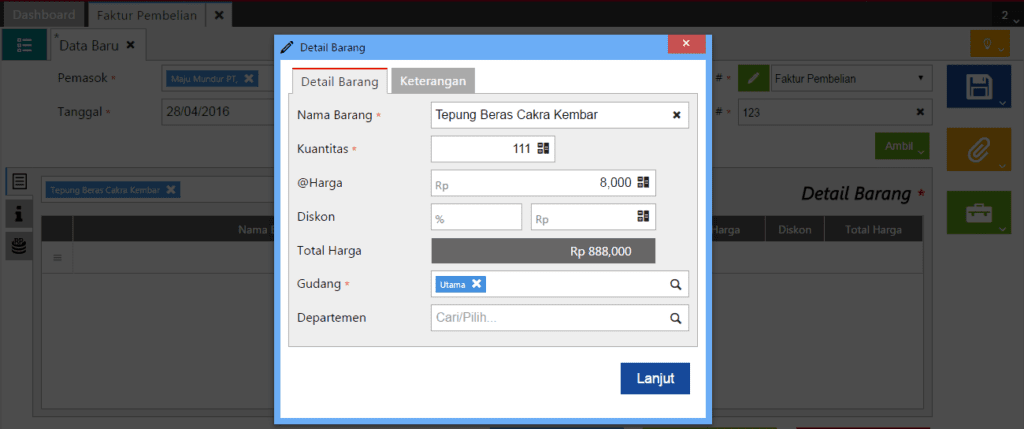 Cara Membuat Faktur Pembelian di Accurate Online