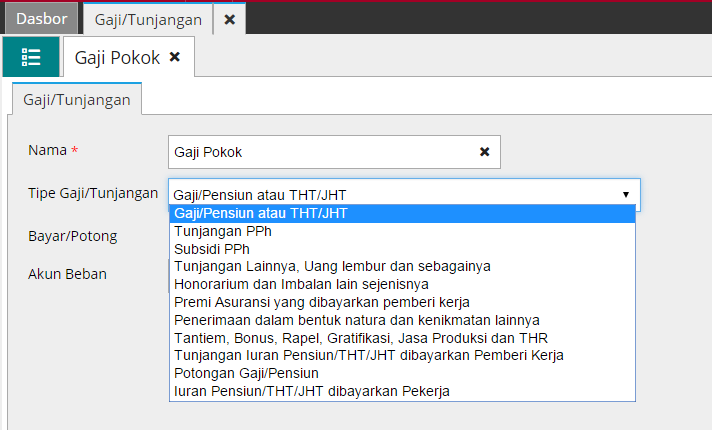 Cara Membuat Gaji / Tunjangan di Accurate Online