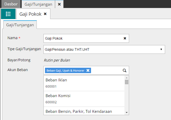 Cara Membuat Gaji / Tunjangan di Accurate Online