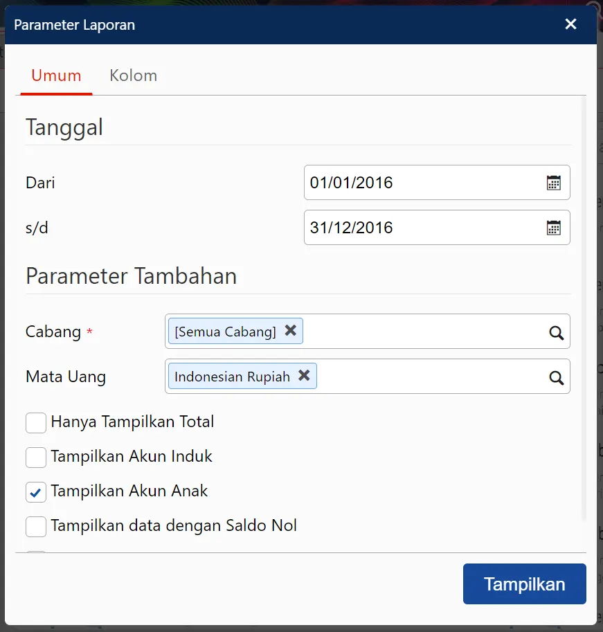 Cara Membuat Laporan Keuangan Di Accurate Online