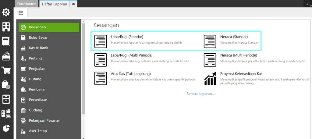 Cara Membuat Laporan Laba Rugi di Accurate Online