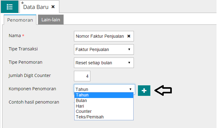 Cara Membuat Penomoran Accurate Online