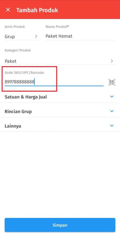 Cara Menambahkan Jenis Produk Grup di Accurate Lite