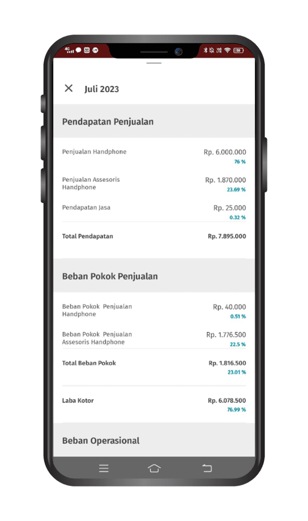 Cara Menampilkan Laporan Laba Rugi di Accurate Lite