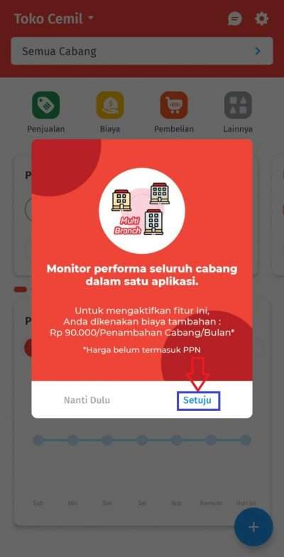 Cara Mengaktifkan Fitur Add On Cabang di Accurate Lite