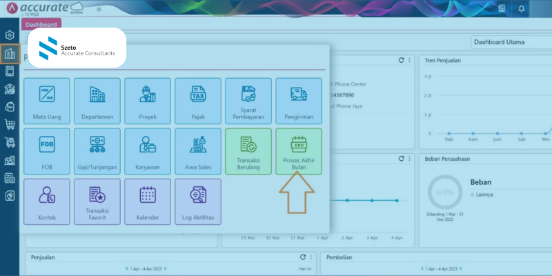 Cara Menghapus Period End di Accurate Online
