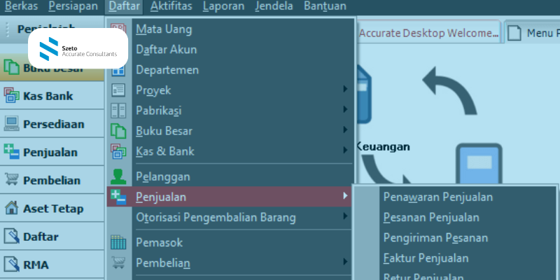 Cara Menghapus Transaksi di Accurate Desktop