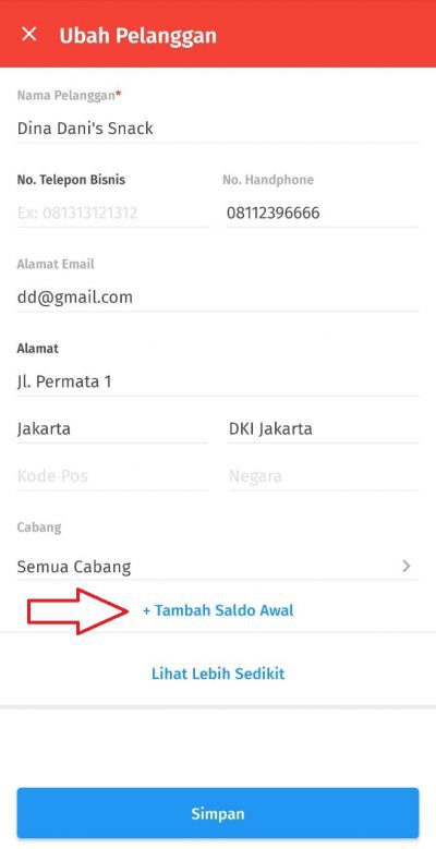 Cara Mengisi Saldo Piutang Pelanggan di Accurate Lite