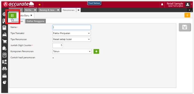 Error Input Saldo Awal Data Barang & Jasa Accurate Online