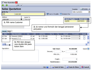 Fitur Penawaran Penjualan (Sales Quotation) pada Accurate