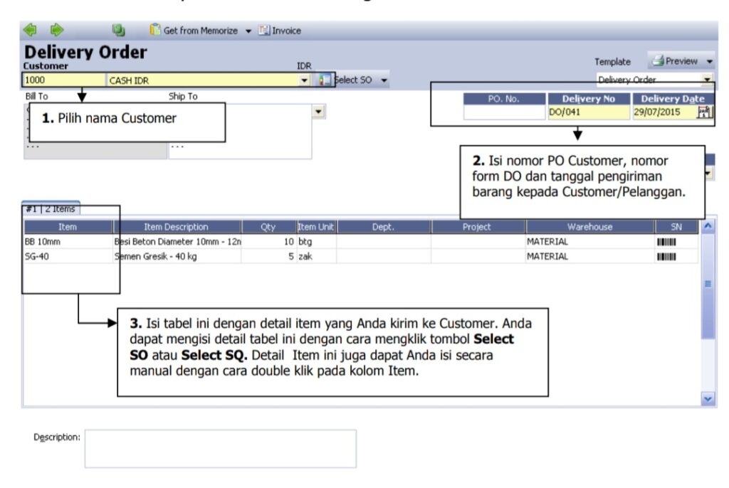 Fitur Pengiriman Pesanan (Delivery Order) di Accurate