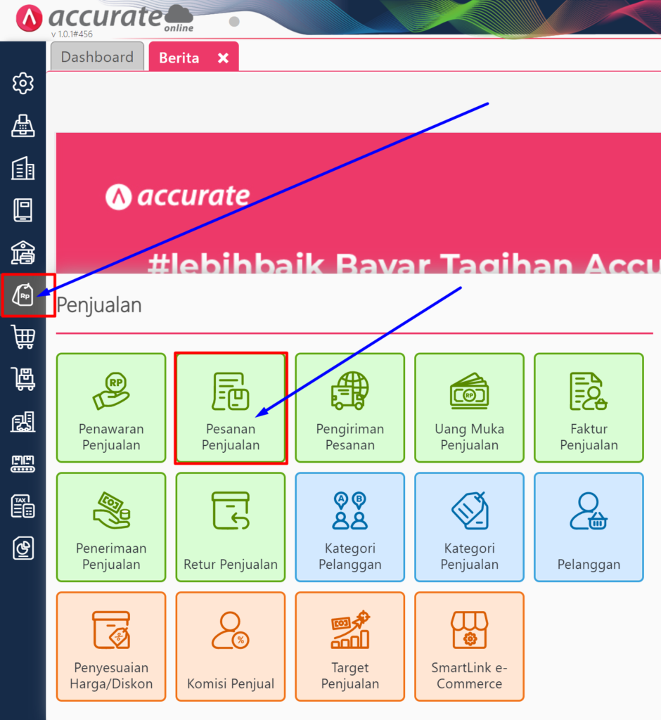 Fitur Pesanan Penjualan (Sales Order) pada Accurate Online