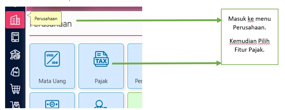 Image Cara Membuat Data Baru untuk Tarif PPN %