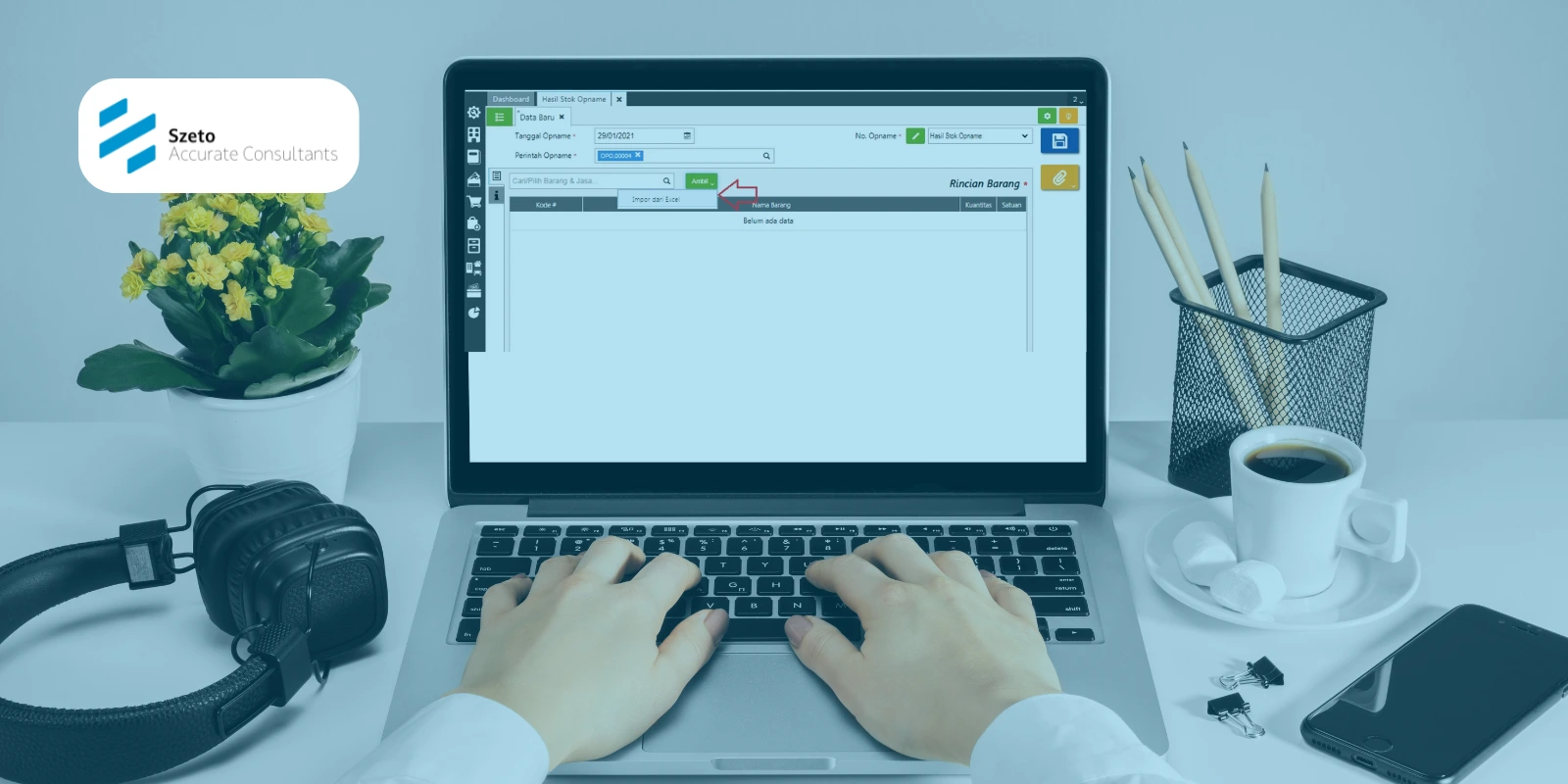 Impor Hasil Stock Opname dari File Excel di Accurate Online