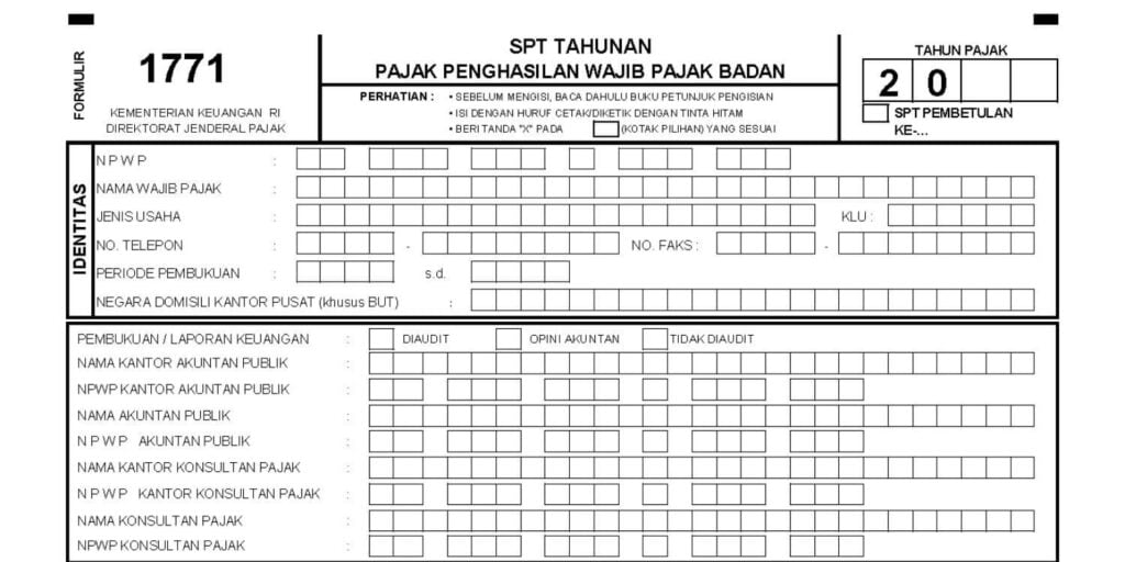 Cara Lapor SPT Tahunan Badan (Pajak Penghasilan / PPh Badan)