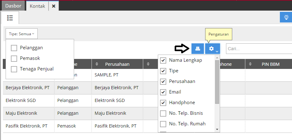 Cara Menambahkan Kontak di Accurate Online