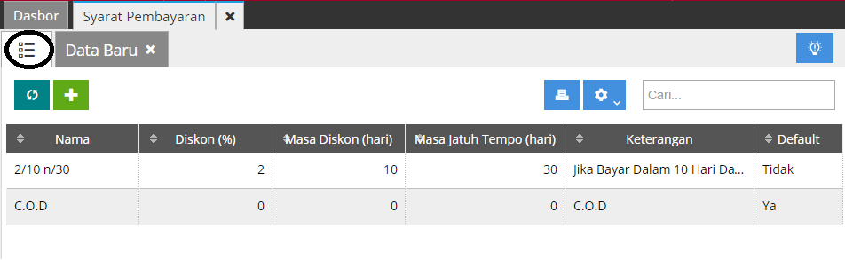 Cara Menambahkan Syarat Pembayaran di Accurate Online