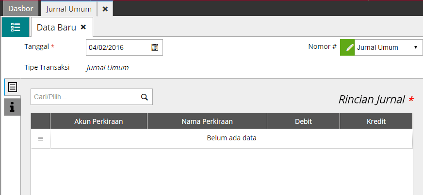 Cara Membuat Jurnal Umum di Accurate Online