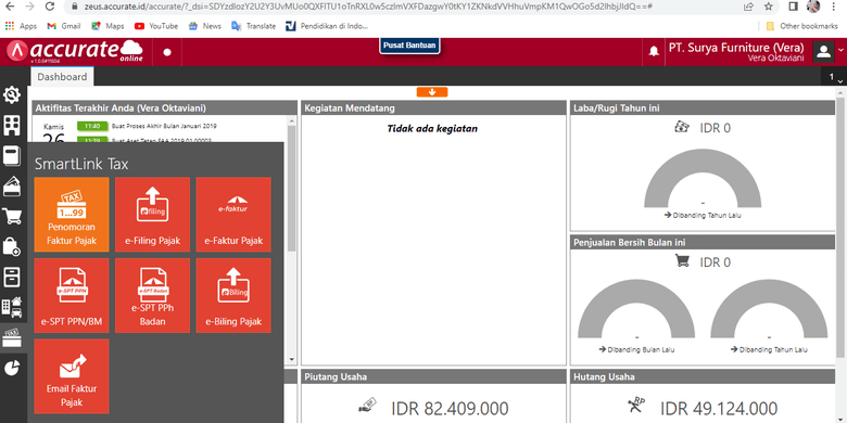 Fitur Smartlink Tax