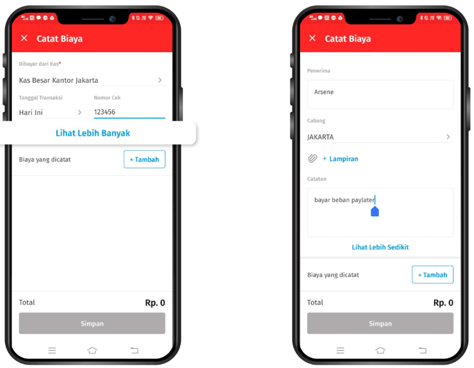 Membuat Catatan Biaya Pengeluaran di Accurate Lite