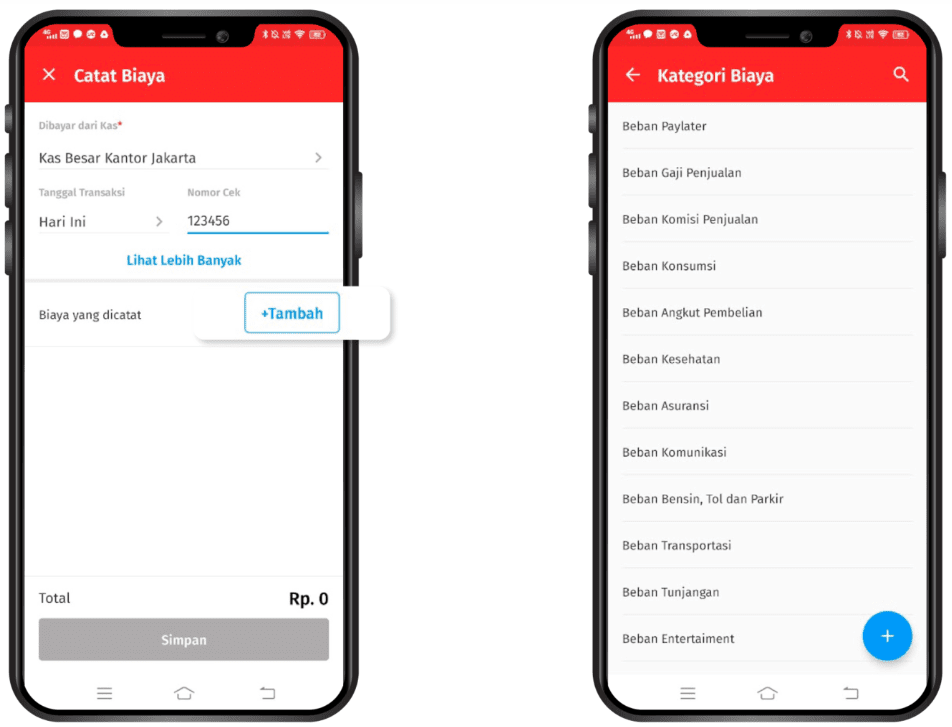 Membuat Catatan Biaya Pengeluaran di Accurate Lite